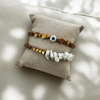 AURELIA & STONE Evil Eye Stack